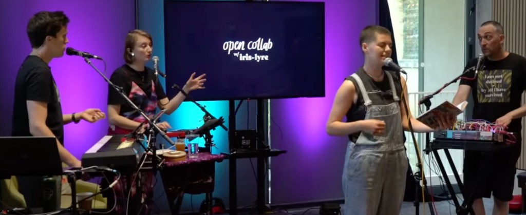 open collab with iris lyre